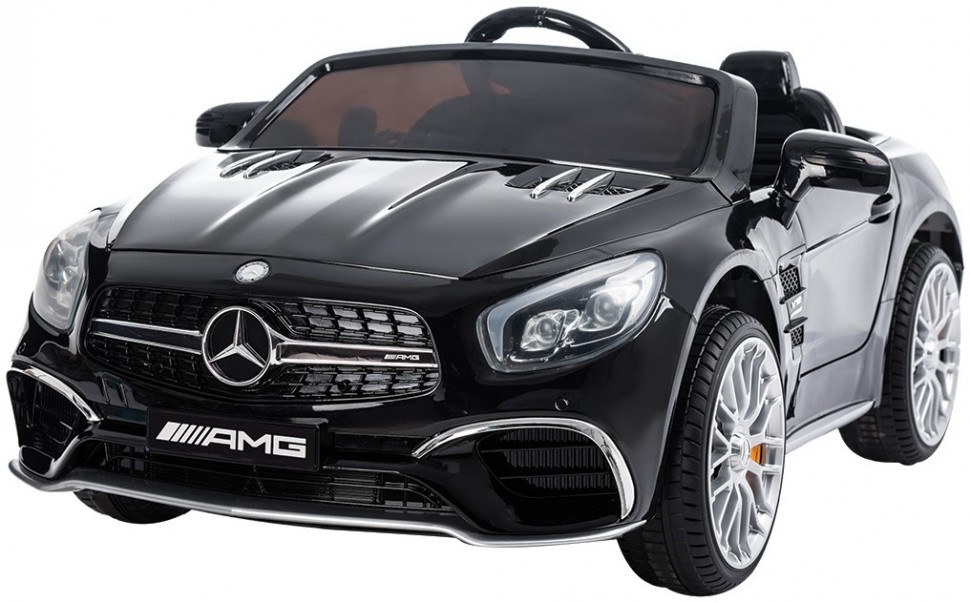 Детский электромобиль Mercedes-Benz SL65 Black 12V 2.4G - XMX602