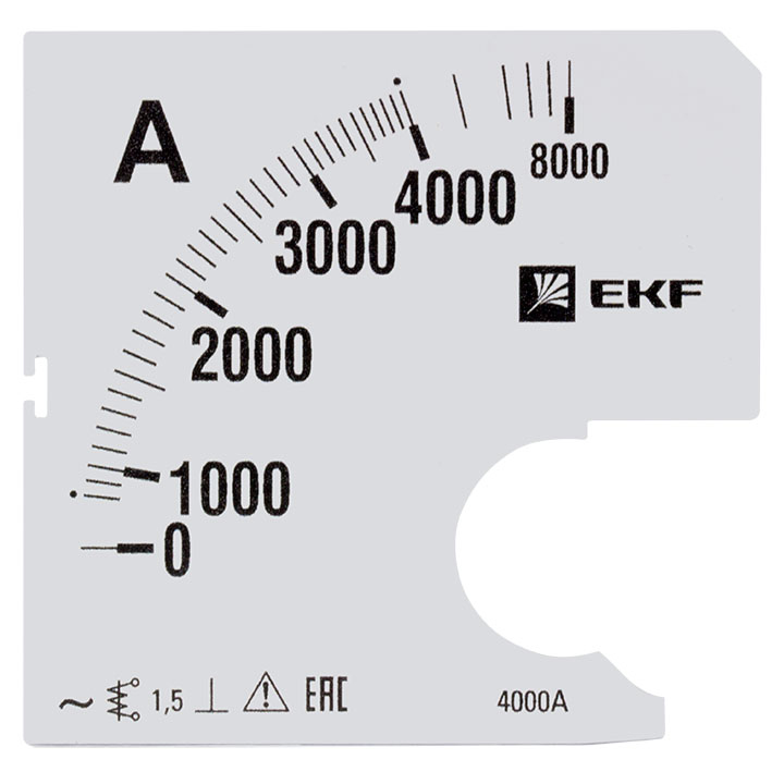 Шкала сменная A961 4000/5А-1,5 EKF PROxima