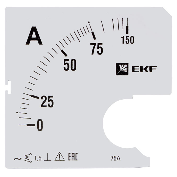 фото Шкала сменная для a961 75/5а-1,5 ekf proxima