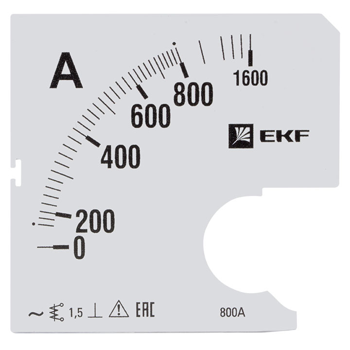 фото Шкала сменная для a961 80/5а-1,5 ekf proxima