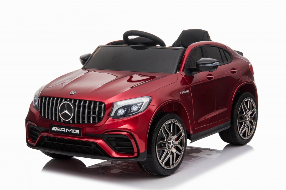 

Электромобиль Mercedes-Benz GLC 63 AMG Red 12V - QLS-5688, Красный
