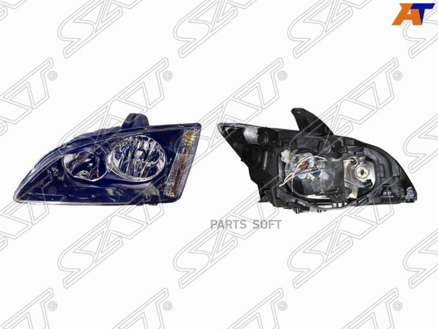 

Фара Ford Focus Ii 05-08 Lh (левый) Черная Sat арт. ST-431-1169BL