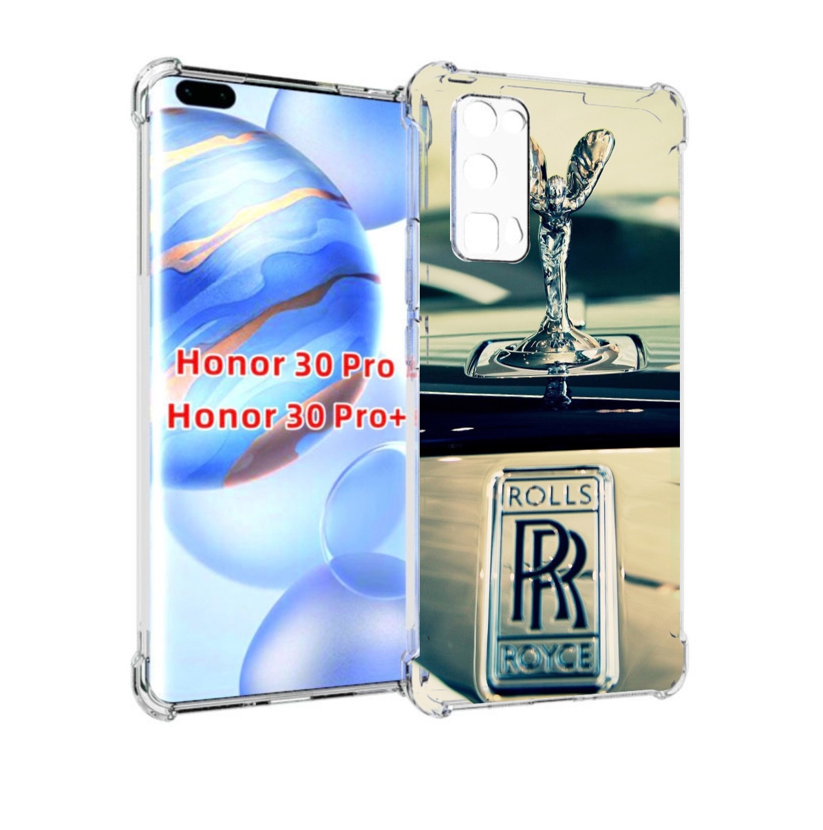 

Чехол бампер MyPads Rolls Royce ролс роис 1 для Honor 30, Прозрачный, Tocco