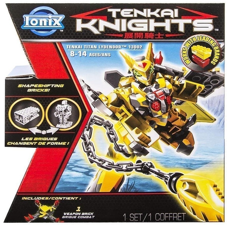 

Фигурка-трансформер Tenkai Knights Рыцари Тенкай Титаны №2 Лайдендор 47 дет., Фигурка-трансформер Титаны №2 - Лайдендор
