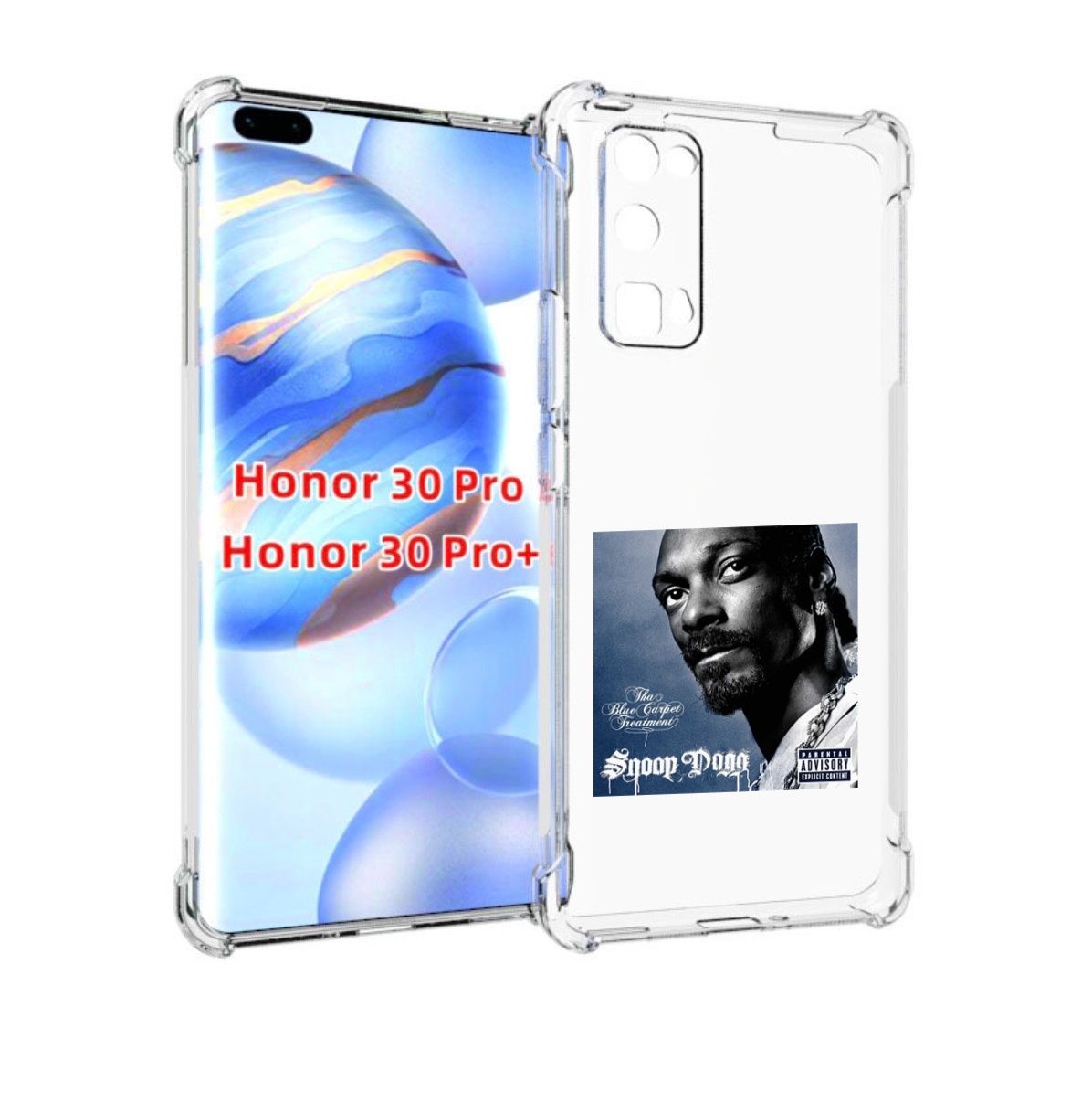 

Чехол Бампер Mypads Snoop Dogg Tha Blue Carpet Treatment Для Hua, Прозрачный, Tocco