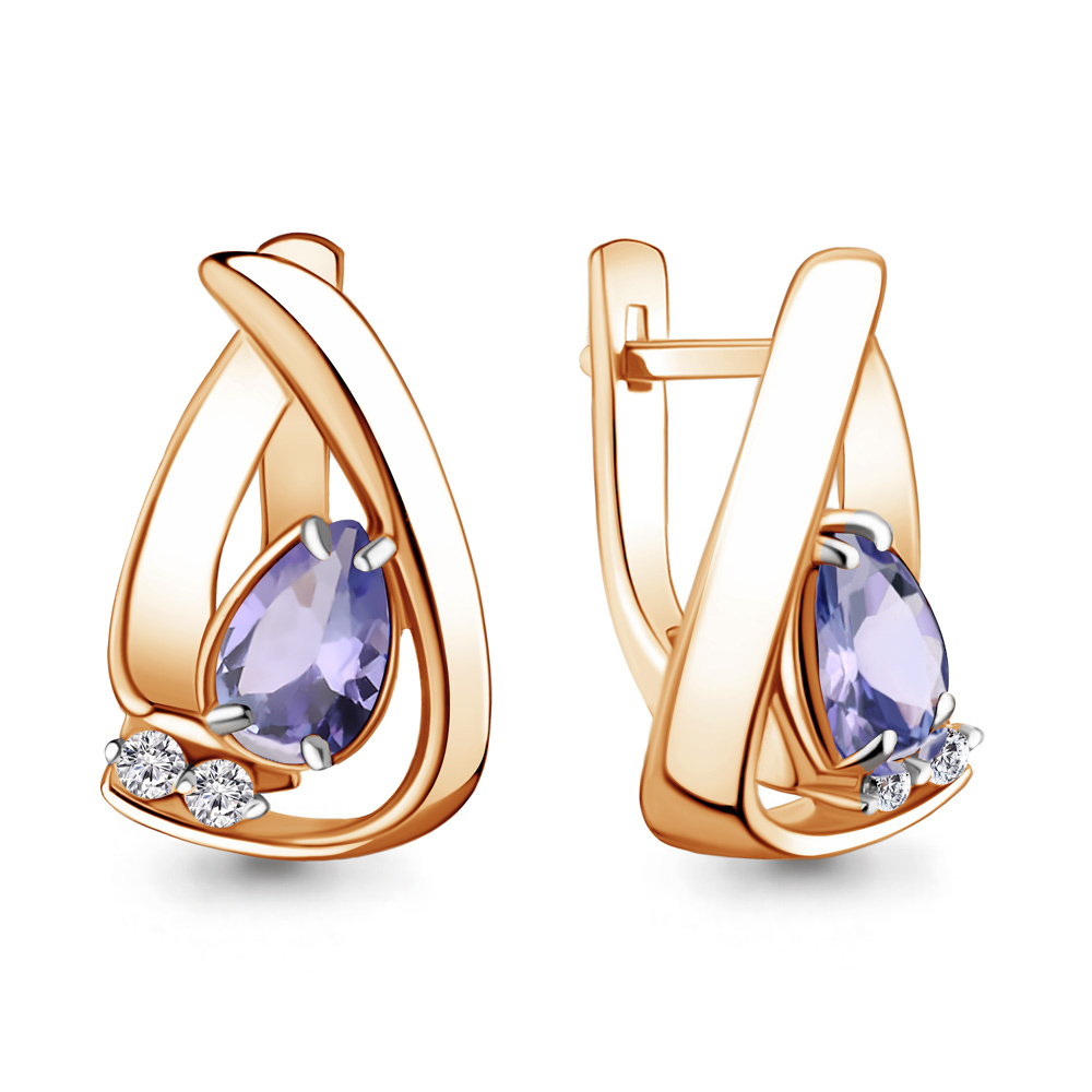 

Серьги из красного золота с бриллиантом Aquamarine Aquamarine 942784к_585_кз, 942784к_585_кз