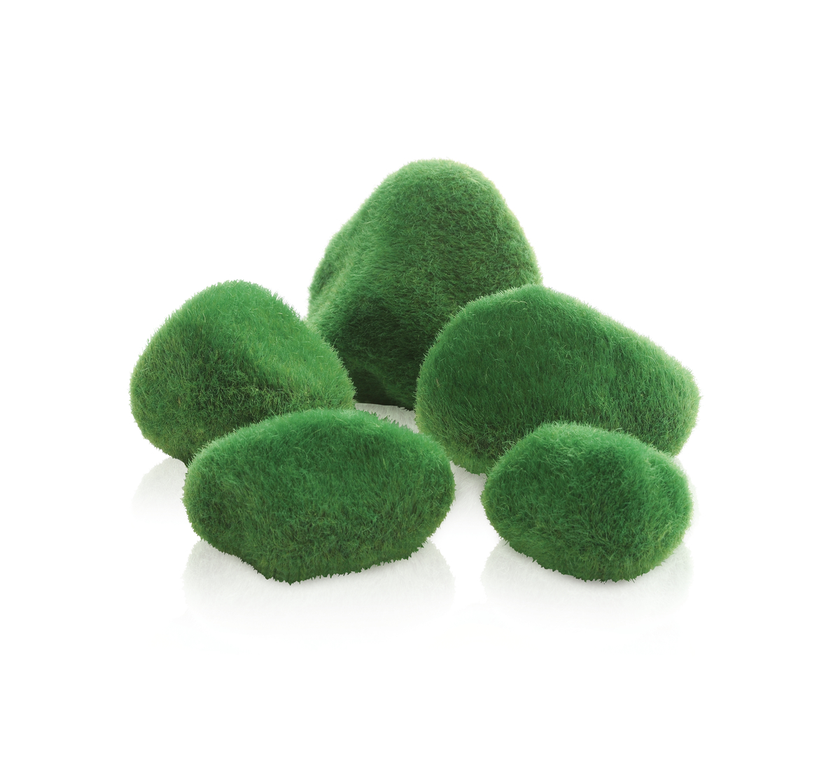 

Галька для аквариума BiOrb Moss pebbles зеленая, 350 г, Зеленый