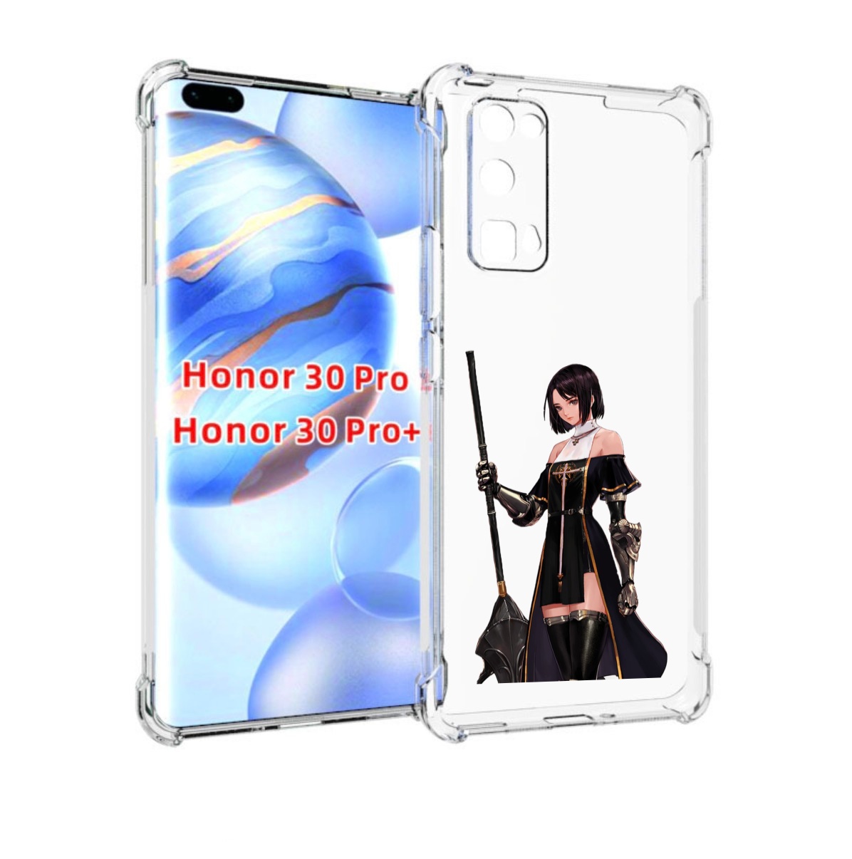 

Чехол бампер MyPads dungeon-fighter для Honor 30 Pro Honor, Прозрачный, Tocco