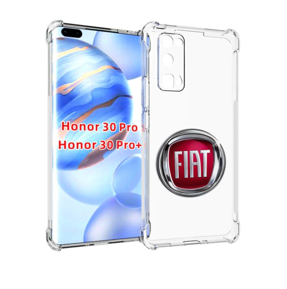 

Чехол бампер MyPads fiat-фиат мужской для Honor 30 Pro Honor, Прозрачный, Tocco