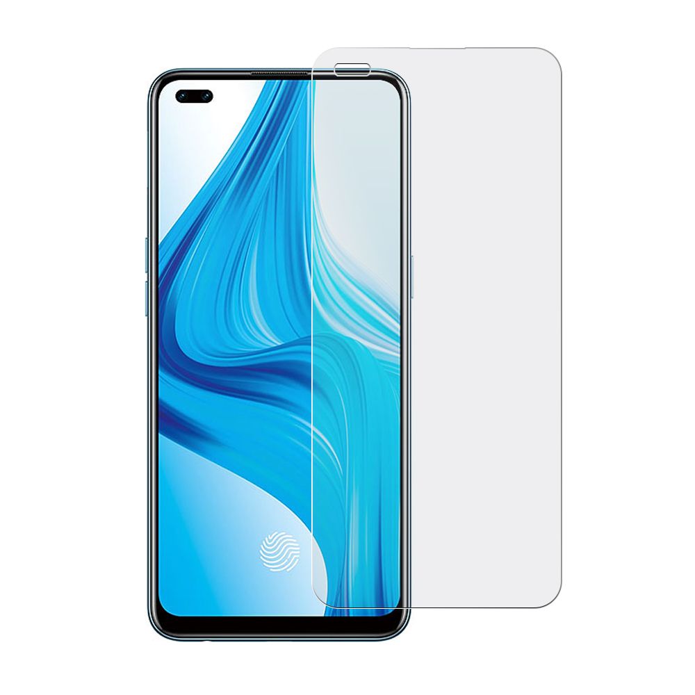 

Стекло защитное гибридное МАТОВОЕ Krutoff для Oppo F17 Pro