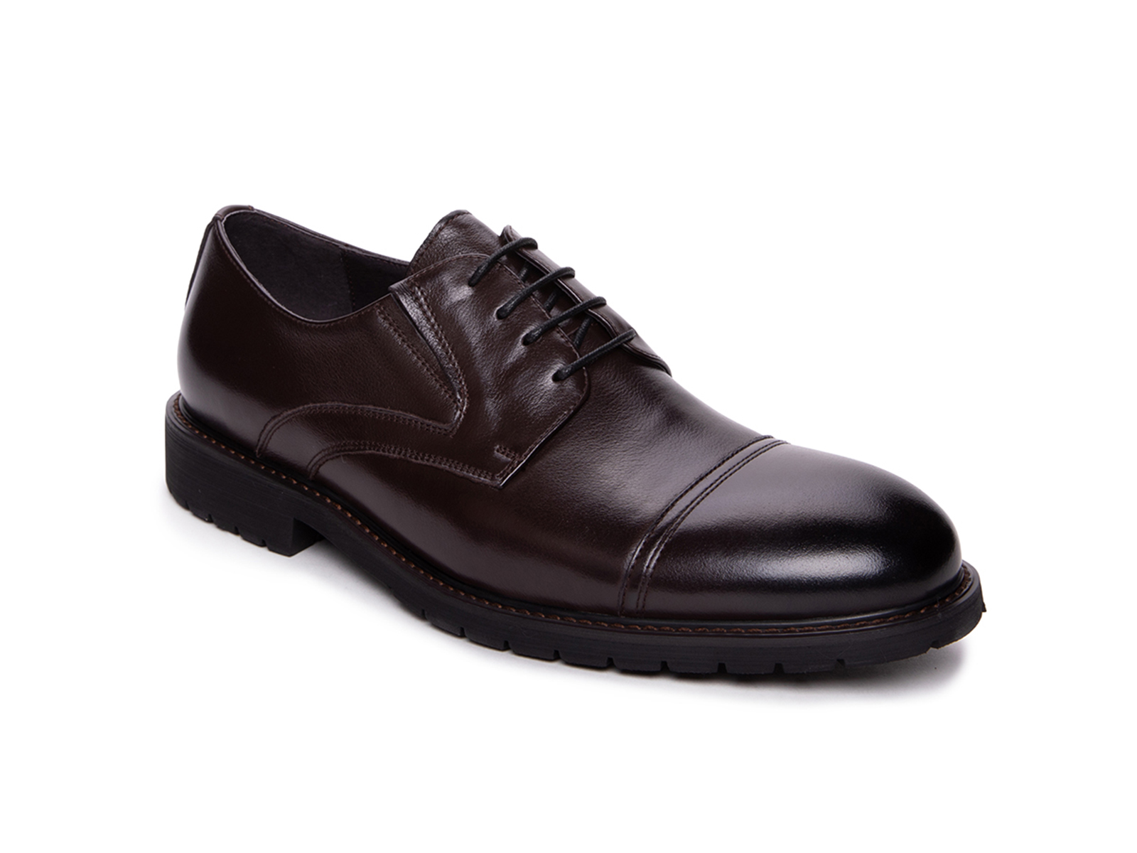 

Полуботинки мужские El Tempo CC205_Z9-03-L58 коричневые 42 RU, CC205_Z9-03-L58