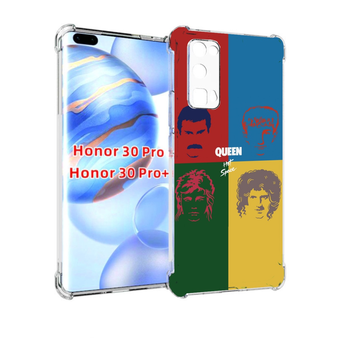 

Чехол бампер MyPads hot space queen альбом для Honor 30 P, Прозрачный, Tocco