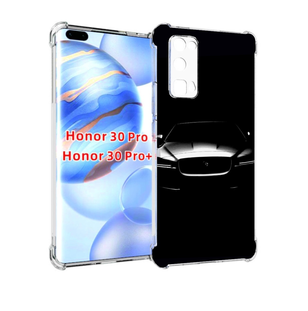 

Чехол бампер MyPads jaguar ягуар 1 для Honor 30 Pro, Прозрачный, Tocco
