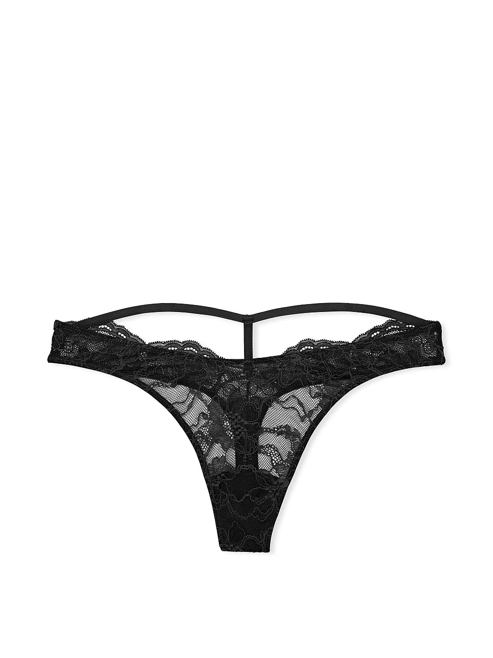 Трусы женские Victorias Secret 11219456 черные L