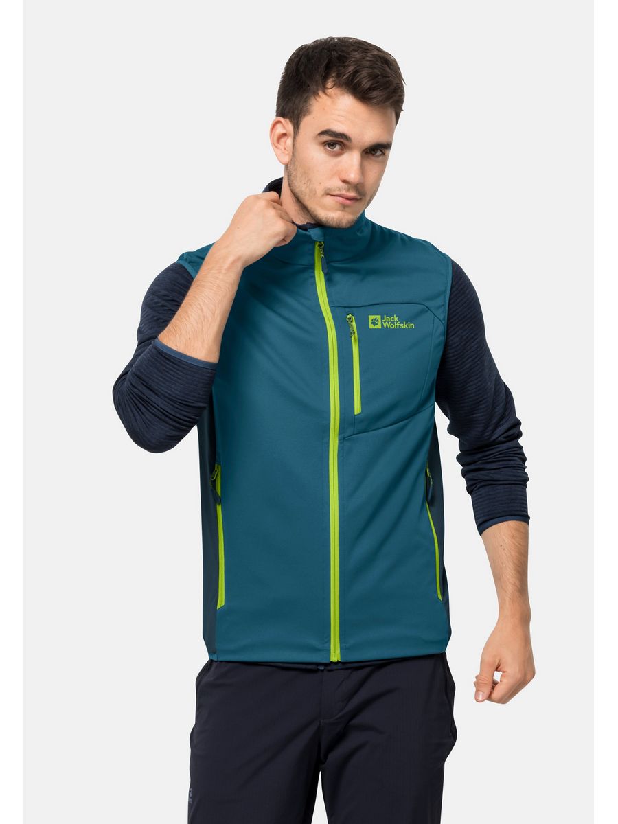 

Жилет мужской Jack Wolfskin JA422T02P синий XL, JA422T02P