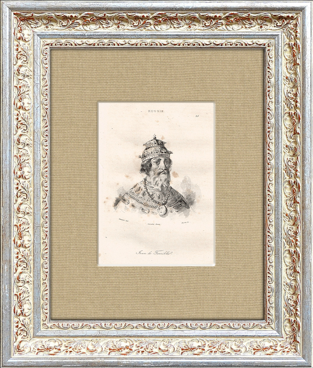 

Гравюра Иван Грозный 1838 г.