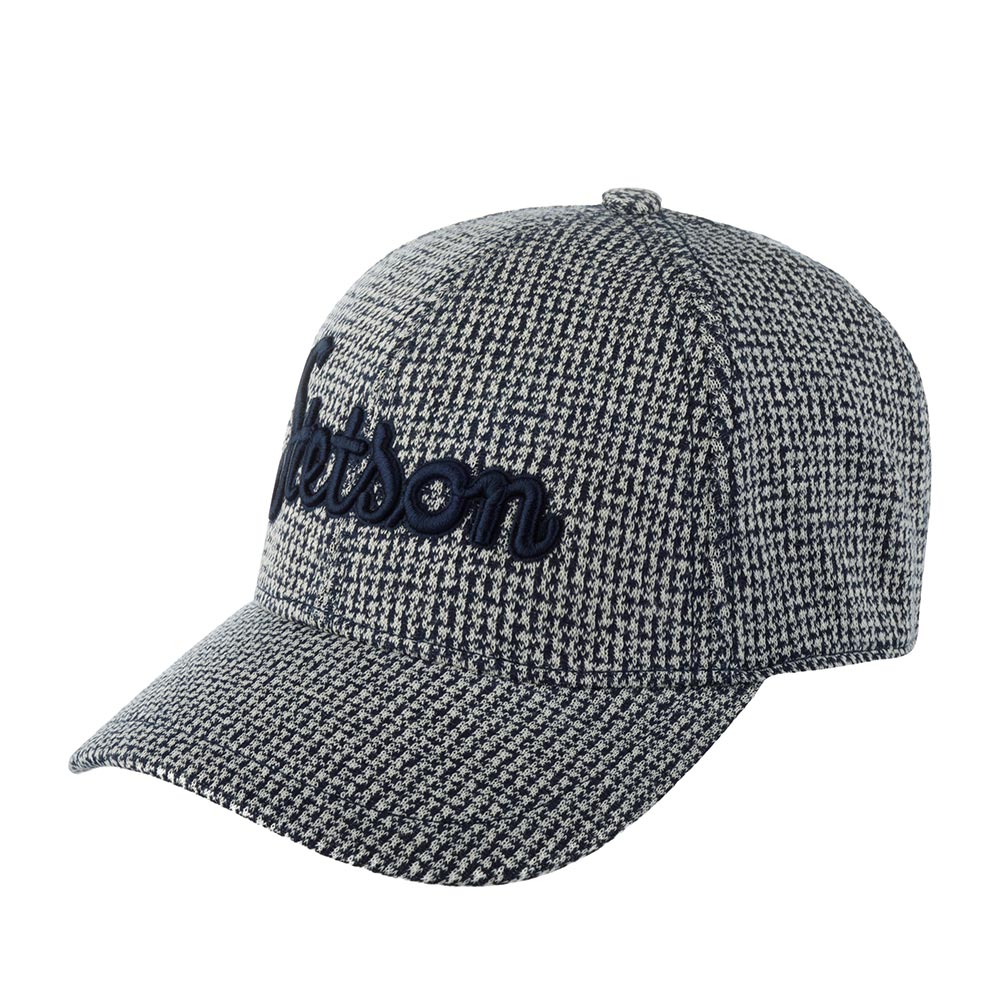 Бейсболка унисекс STETSON 7721215 BASEBALL CAP COTTON JERSEY серая one size