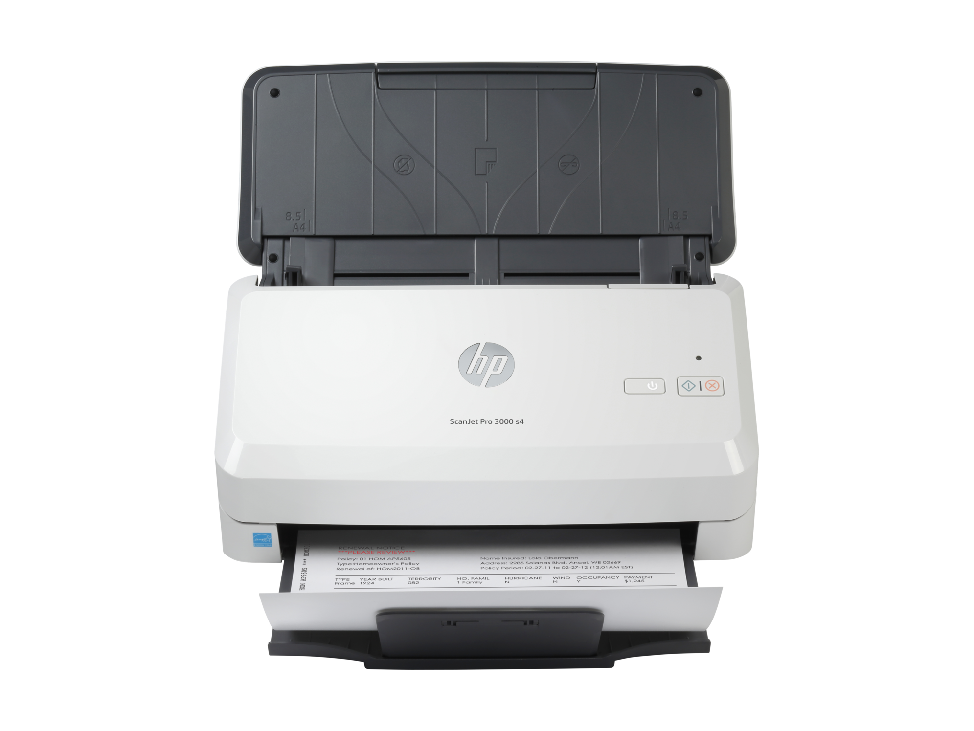 

Протяжный сканер HP ScanJet Pro 3000 s4 (6FW07A#B19), ScanJet Pro 3000 s4