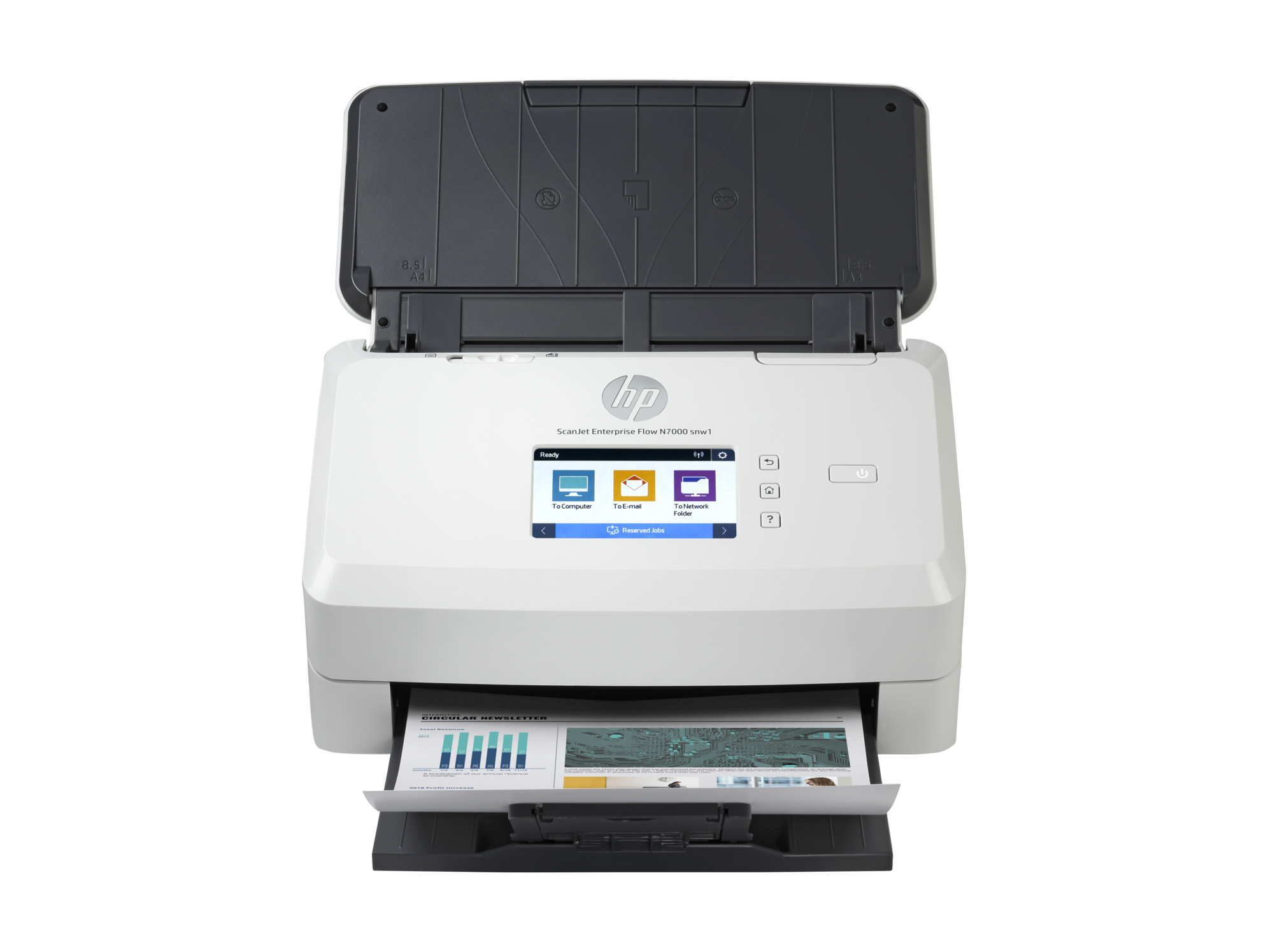 фото Сканер hp scanjet enterprise flow n7000 snw1 white