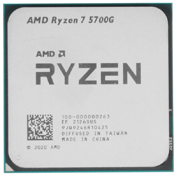 

Процессор AMD Ryzen 7 5700G AM4 OEM, Ryzen 7 5700G