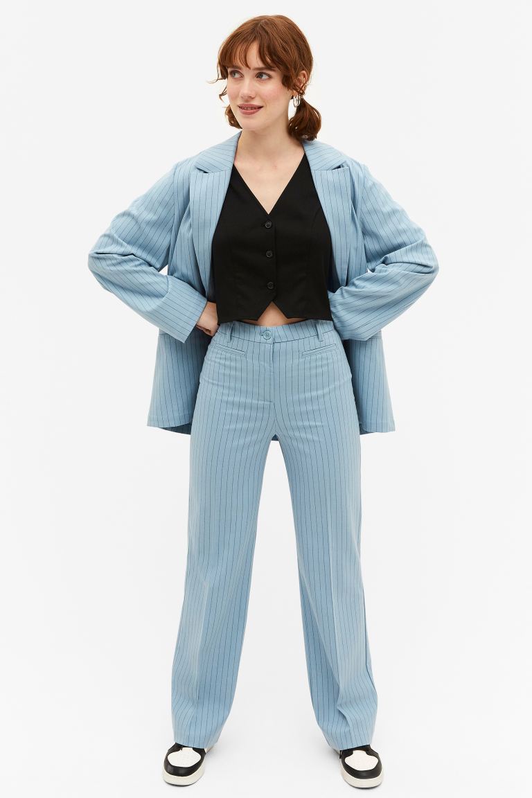 

Брюки женские Monki 1015370017 синие 46 EU (доставка из-за рубежа), Синий, 1015370017