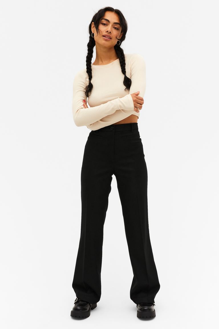

Брюки женские Monki 1015370023 черные 36 (доставка из-за рубежа), Черный, 1015370023