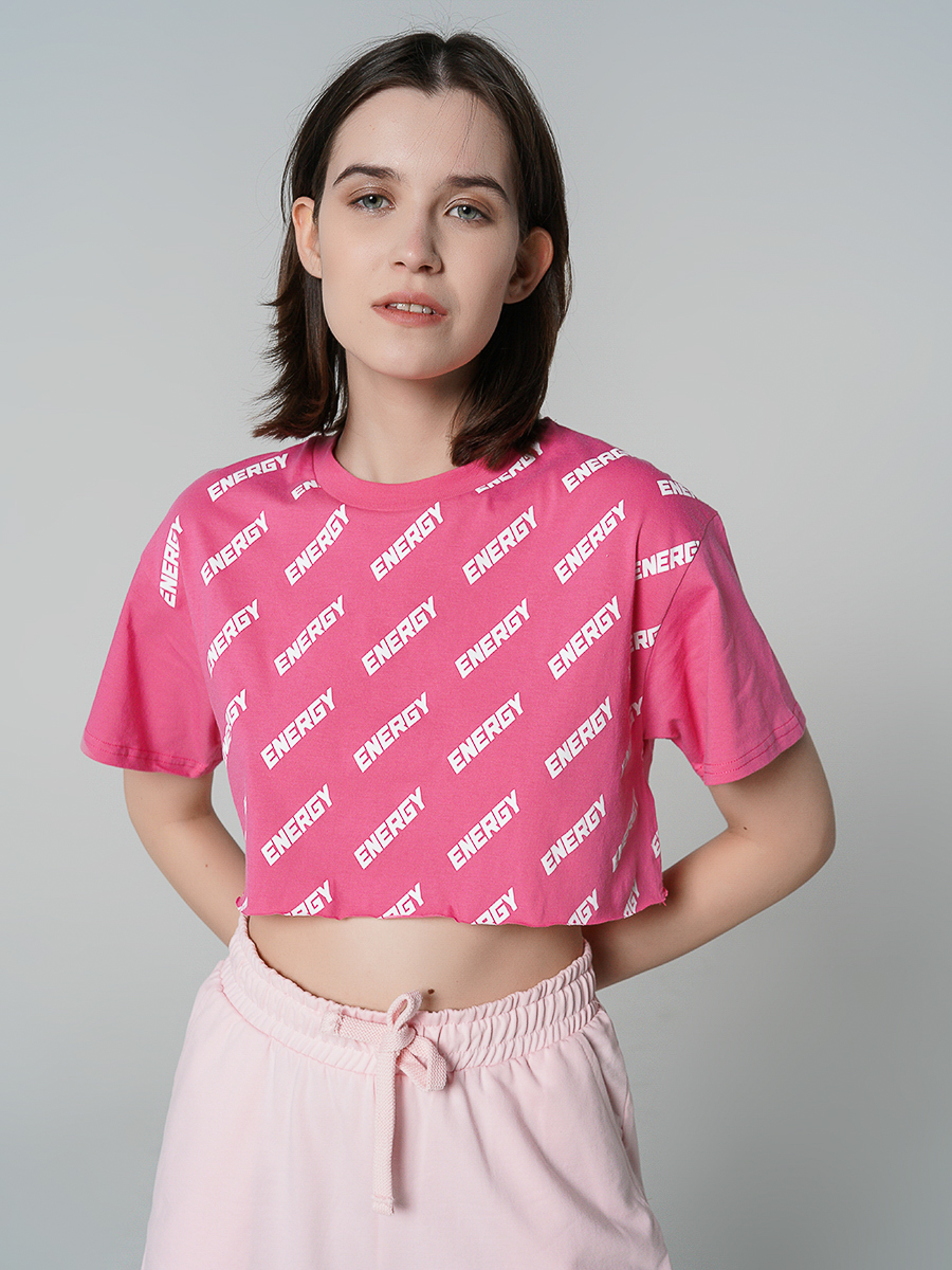 

Футболка женская ТВОЕ 81521 розовая M, 81521