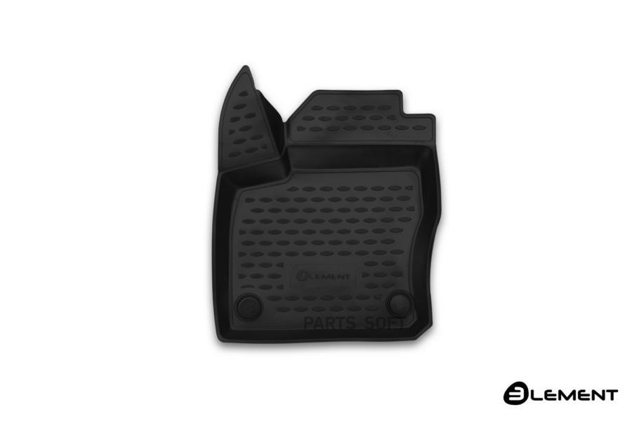 

Коврики 3D в салон FORD Focus 3, 2015->, передний левый, 1 шт. (полиуретан)