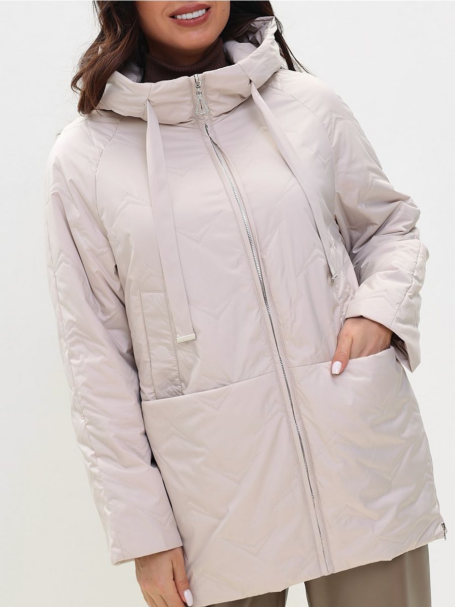 

Куртка женская LAWINTER 83456 бежевая 48 RU, Бежевый, 83456
