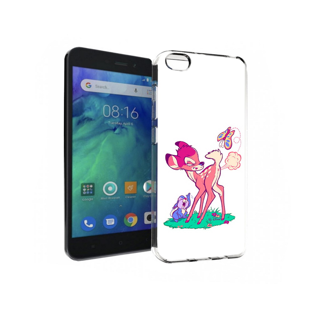 

Чехол MyPads Tocco для Xiaomi Redmi Go смешной олененок, Прозрачный, Tocco