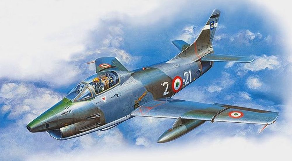 

Сборная модель Meng Model FIAT G.91R NATO AIR FORCES 1/72