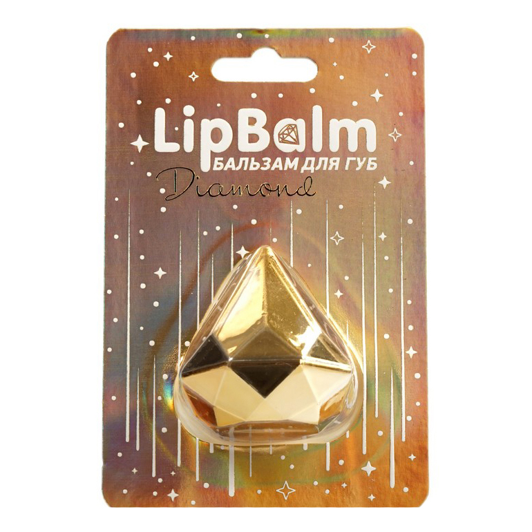 

Бальзам для губ Lip balm Кристалл золото 6,5 г
