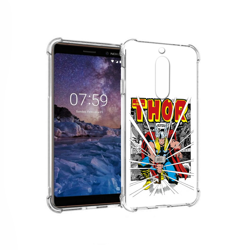 

Чехол MyPads Tocco для Nokia 7 тор рисунок (PT95887.123.647), Прозрачный, Tocco