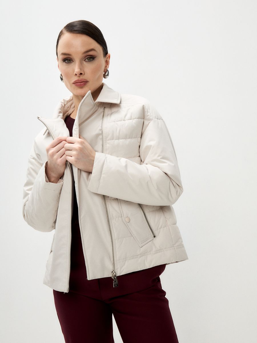 

Куртка женская LAWINTER 83908 бежевая 48 RU, Бежевый, 83908