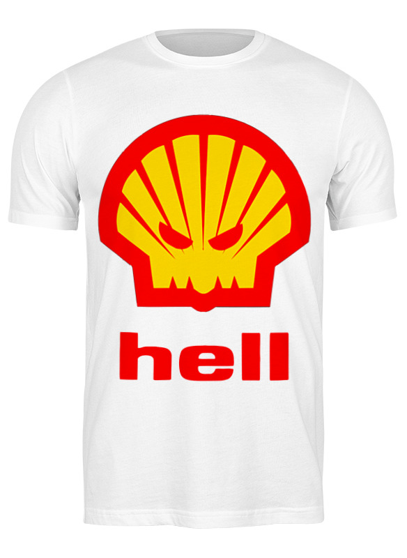 

Футболка мужская Printio Hell (ад) белая M, Белый, Hell (ад)