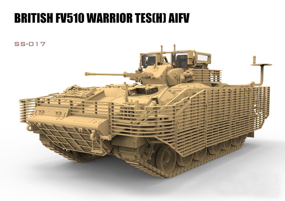 

Сборная модель Meng Model БМП British FV510 Warrior TESH AIFV
