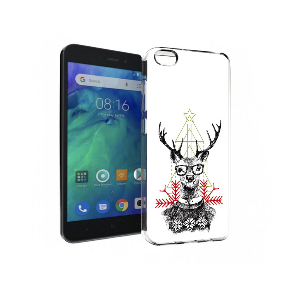 

Чехол MyPads Tocco для Xiaomi Redmi Go умный олень, Прозрачный, Tocco