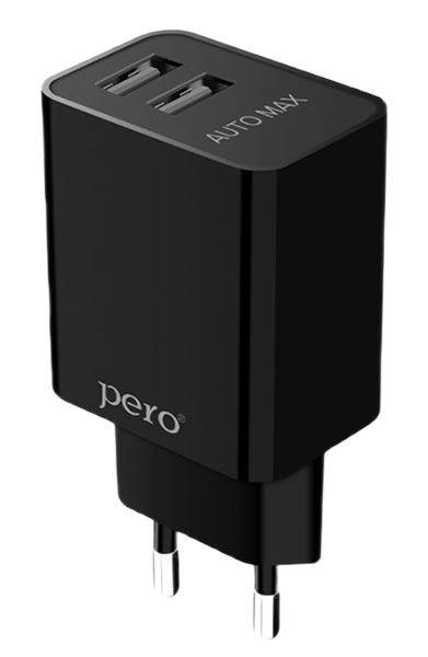 

Зарядное устройство Pеro TC02 2USB 2.1A Micro USB Black TC02BL2AM