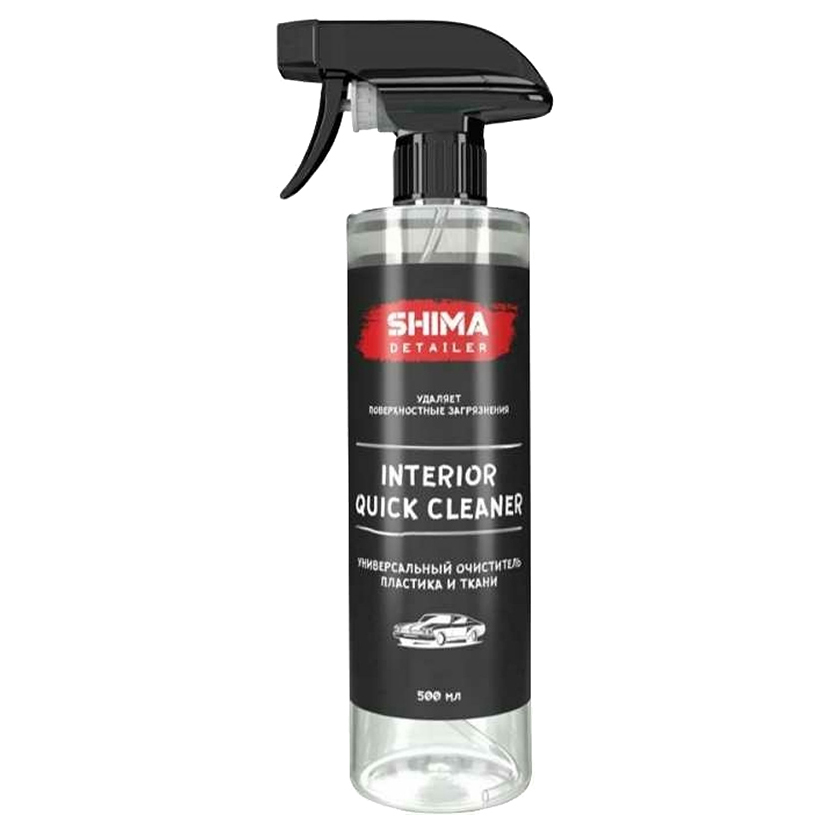 Универсальный очиститель поверхностей SHIMA INTERIOR QUICK CLEANER, 500 мл