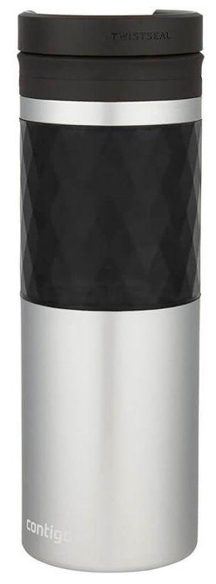 

Термокружка Contigo Glaze 0.47л. стальной/черный (2095393)