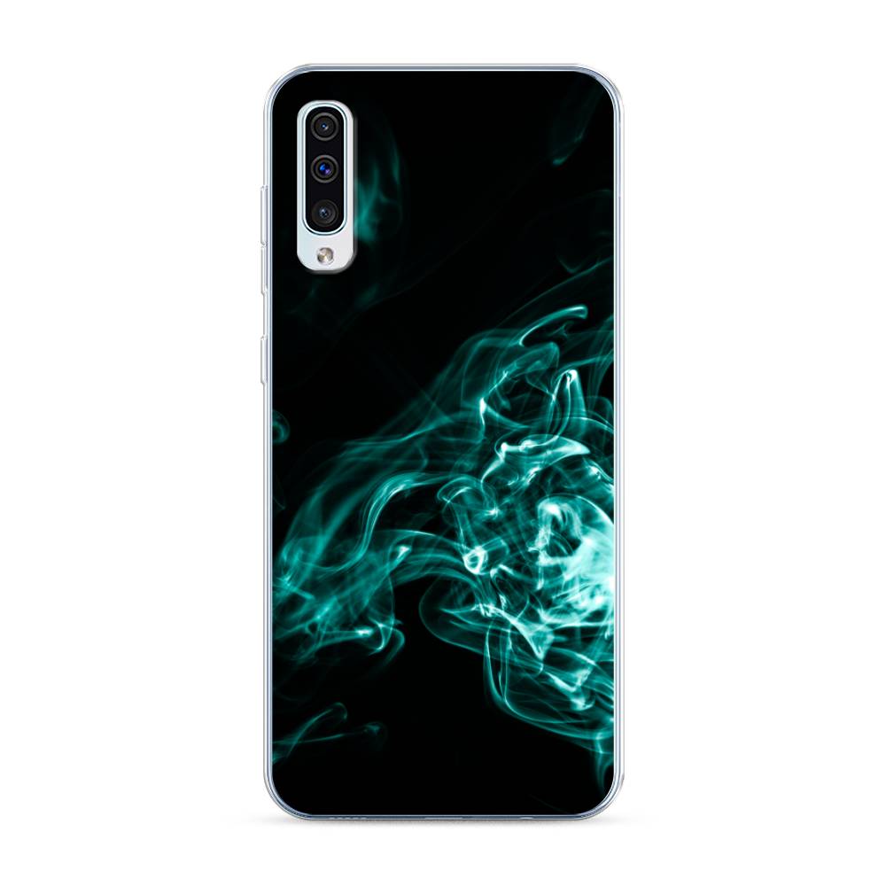

Чехол на Samsung Galaxy A30s/A50 "Дым", Голубой;черный, 28850-3