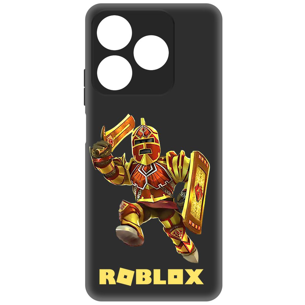 

Чехол-накладка Krutoff Soft Case Roblox-Рэдклифф для Realme C61 черный