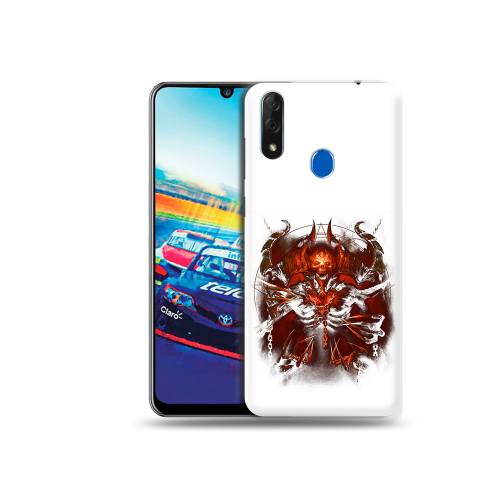 

Чехол MyPads Tocco для ZTE Blade V10 яркий демон (PT136503.455.708), Прозрачный, Tocco