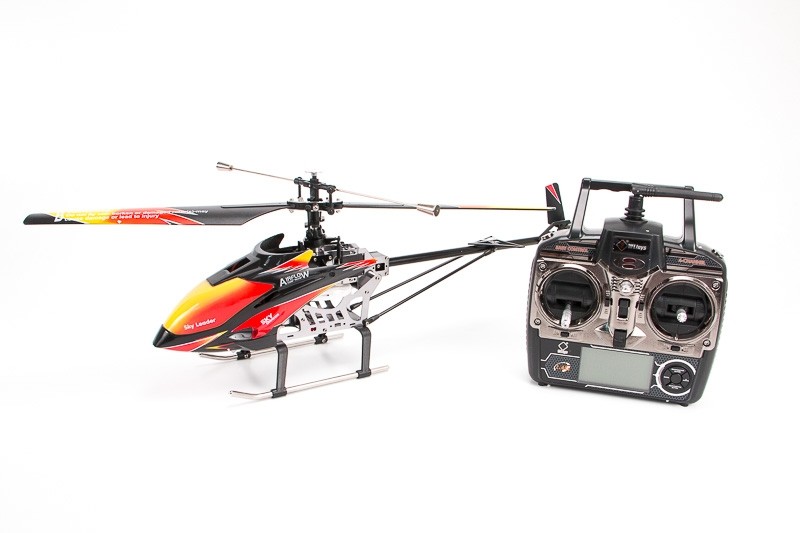 

Радиоуправляемый вертолет WL Toys V913 4CH Brushless 2.4G - WLT-V913BL