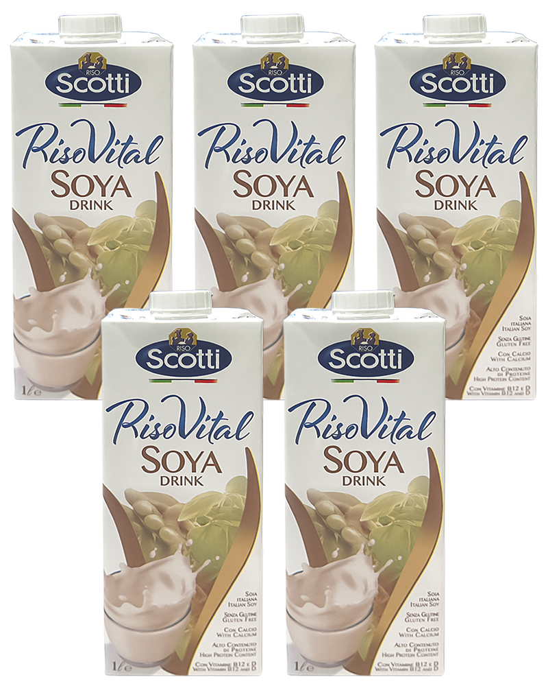 

Соевый напиток Riso Scotti Riso Vital с кальцием 1 л. - 5 шт