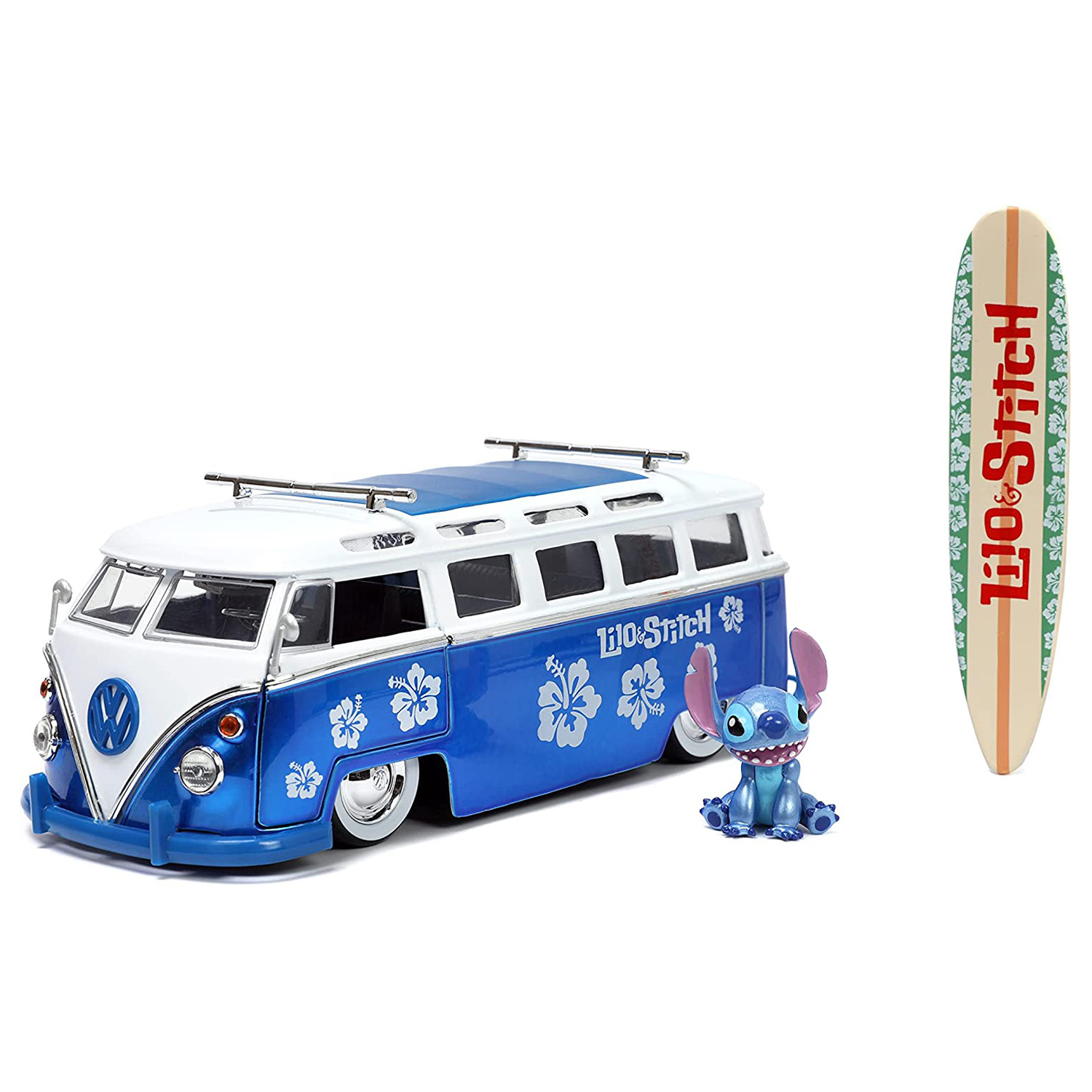 

Набор Jada Toys Lilo & Stitch - Hollywood Rides - Stitch & Volkswagen Bus (4 см, 1:24)