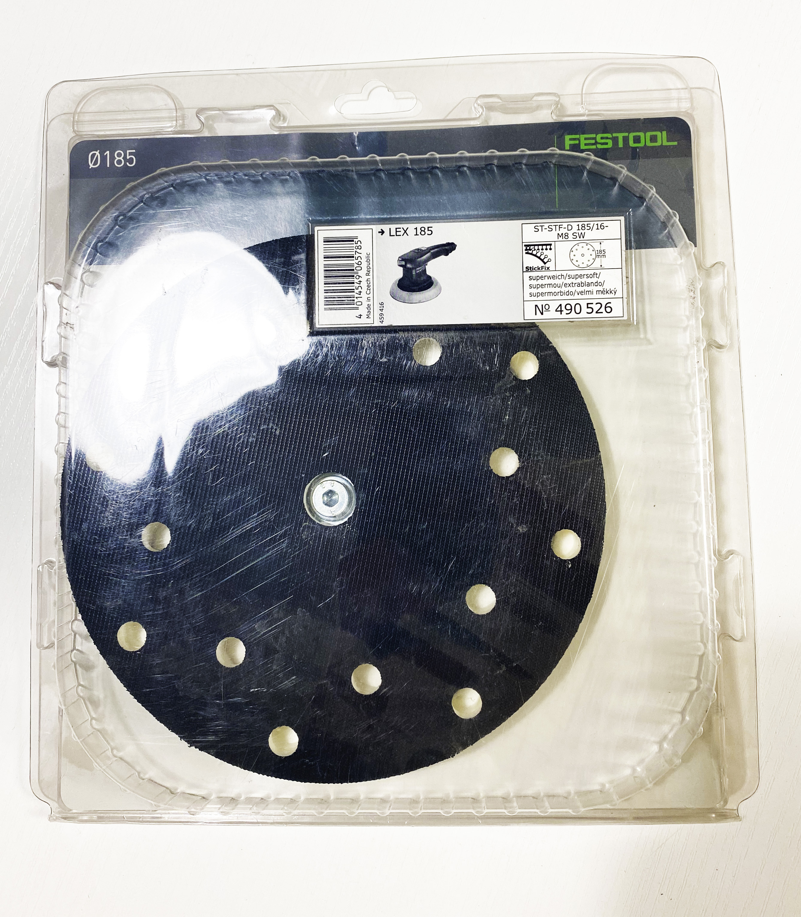 Тарелка шлифовальная FESTOOL 490526 ST-STF-D18516-M8 SW 5899₽