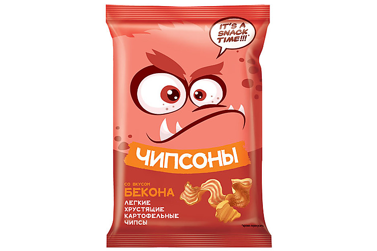 «Чипсоны», чипсы со вкусом бекона, 40 г