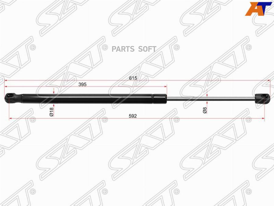 

Амортизатор Крышки Багажника Volkswagen Touareg 10- Sat арт. ST-7P6827550