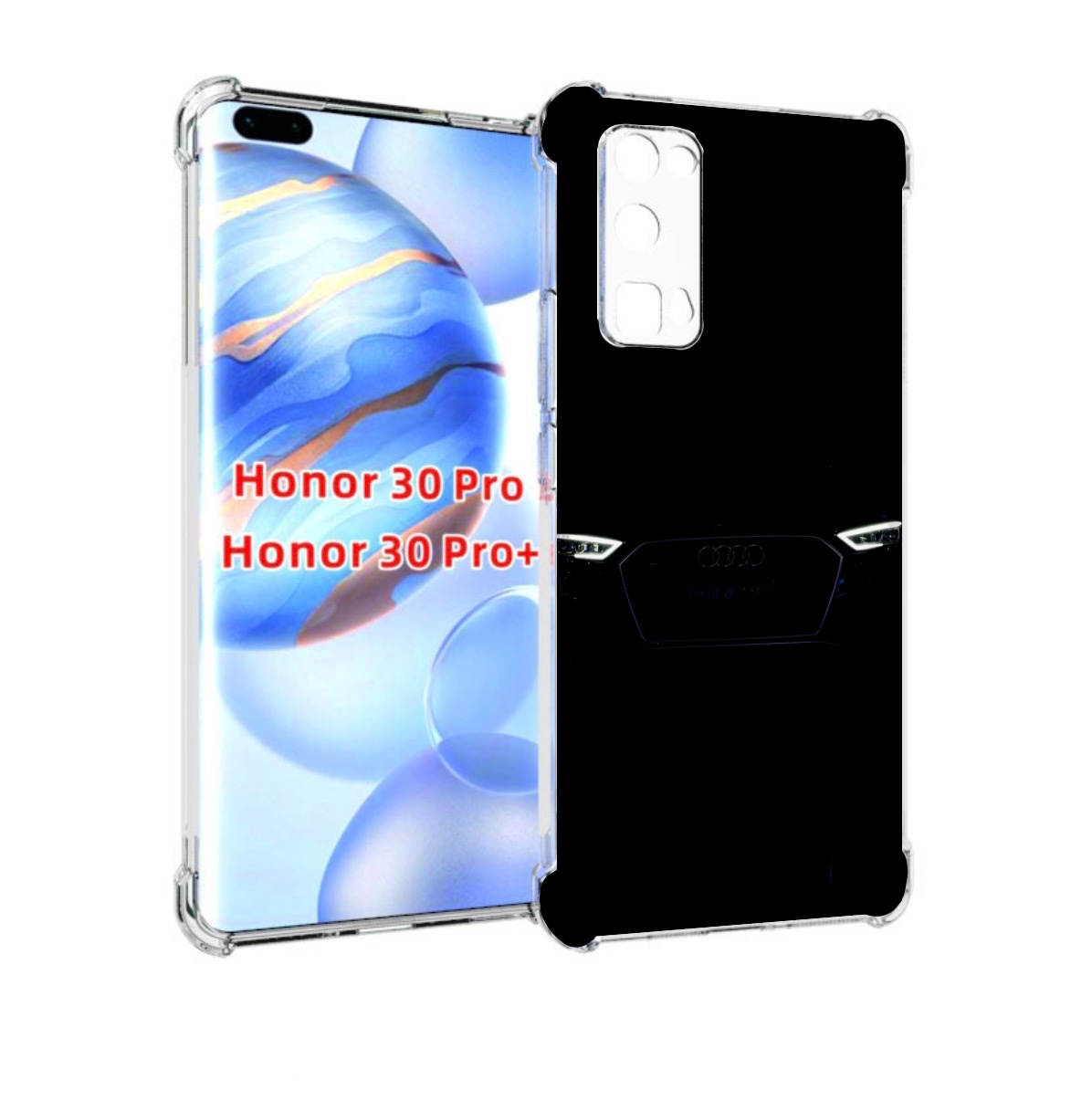 Чехол бампер MyPads audi ауди 3 мужской для Honor 30 Pro